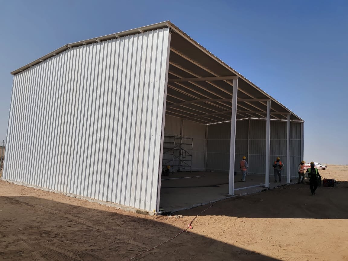 Solar Laydown Area SHAASTEC International General Contracting Company